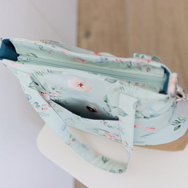 Nähbox Shopper - Aquarell Mint