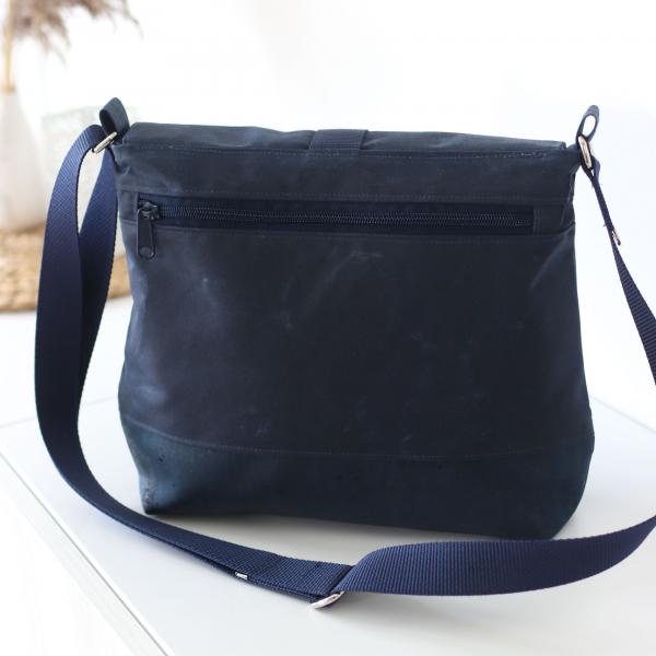 Nähset Tasche 'Katie' - Waxed Ocean