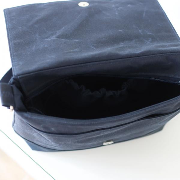Nähset Tasche 'Katie' - Waxed Ocean