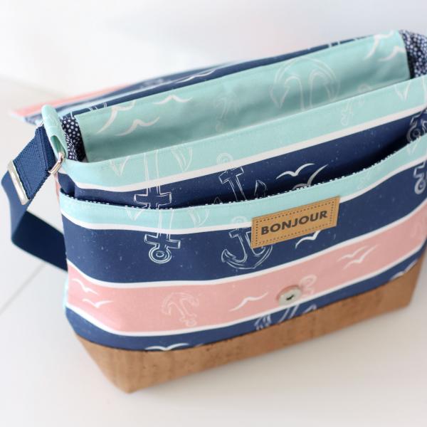 Nähset Tasche 'Katie' - Anker & Meer inkl. Labelset 'Anker'
