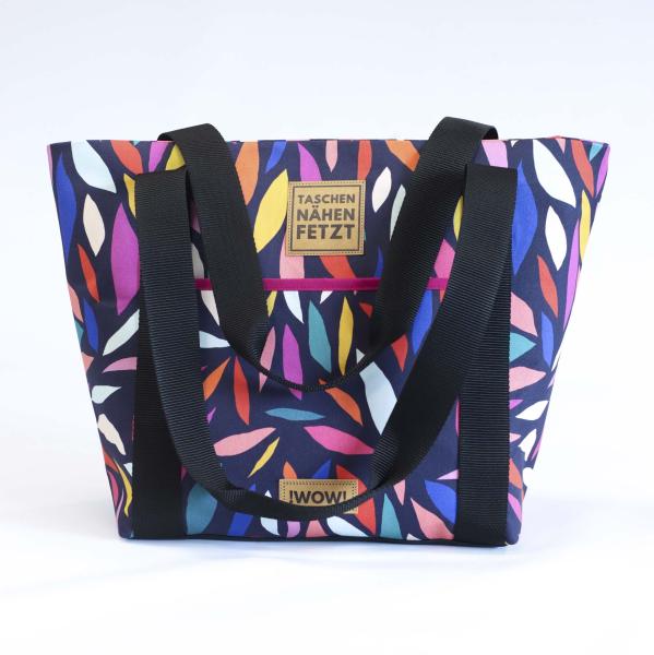 Nähset Tasche 'Leni' - Farbenfroh inkl. Labelset 'Statement'