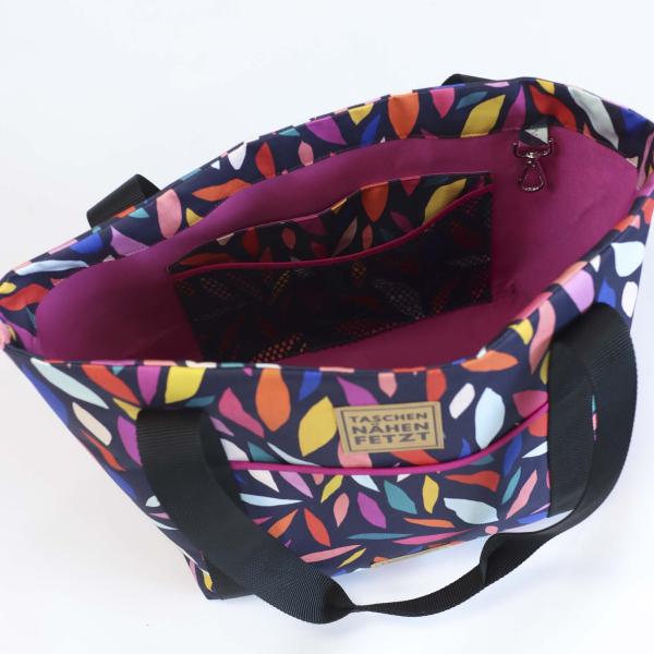 Nähset Tasche 'Leni' - Farbenfroh inkl. Labelset 'Statement'