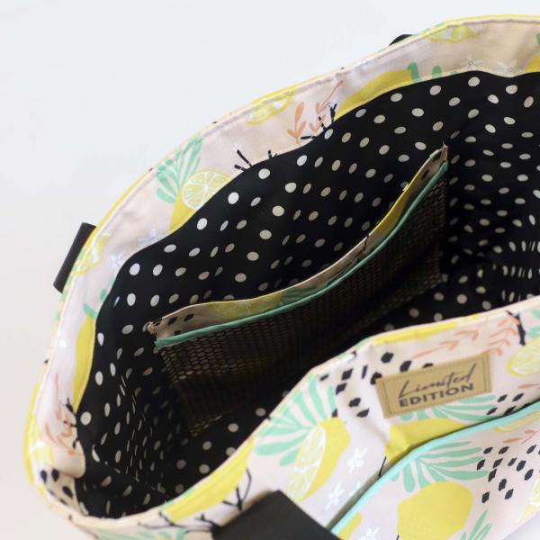 Nähset Tasche 'Leni' - Lemon Pop inkl. Labelset 'Crazy'