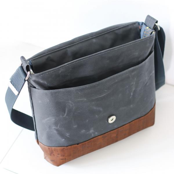 Nähset Tasche 'Katie' - Waxed Dark
