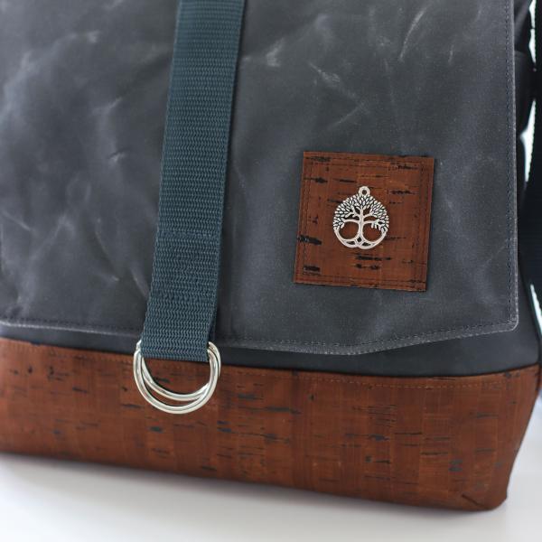 Nähset Tasche 'Katie' - Waxed Dark