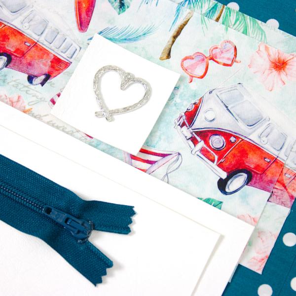 Preview: Nähbox Kosmetiktasche - Aloha