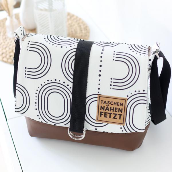 Nähset Tasche 'Katie' - Boho inkl. Labelset 'Nähliebe'