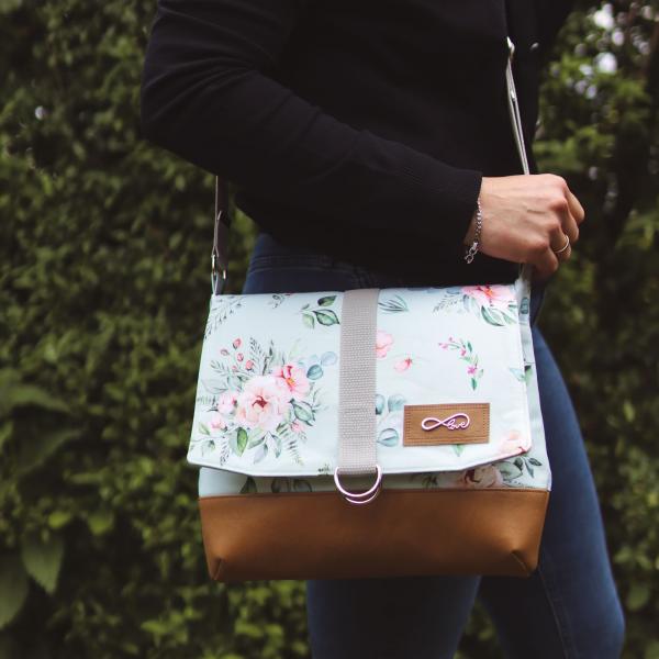 Nähset Tasche 'Katie' - Aquarell mint