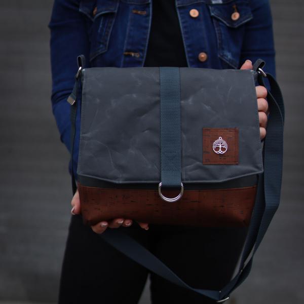 Nähset Tasche 'Katie' - Waxed Dark