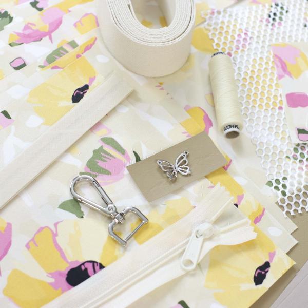 Preview: Nähset Tasche 'Leni' - Mohnblumen