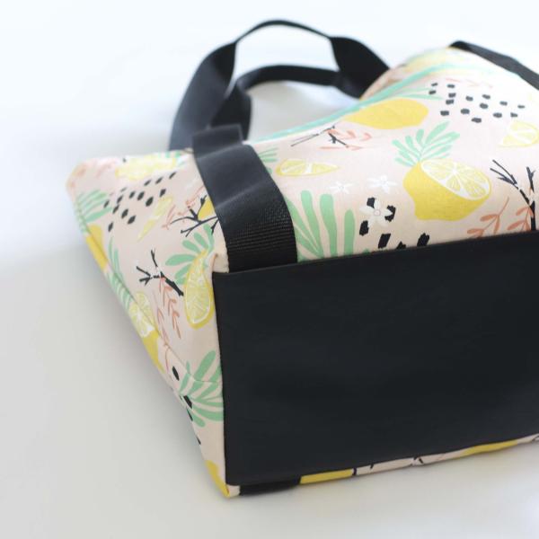 Nähset Tasche 'Leni' - Lemon Pop inkl. Labelset 'Crazy'