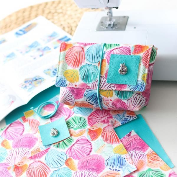 Nähset Minibag - Muscheln
