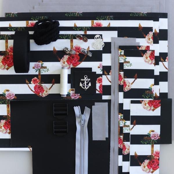 Preview: Nähbox Rucksack - Ankerliebe