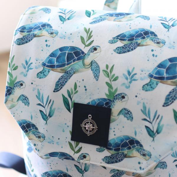 Nähbox Rucksack - Schildkröte