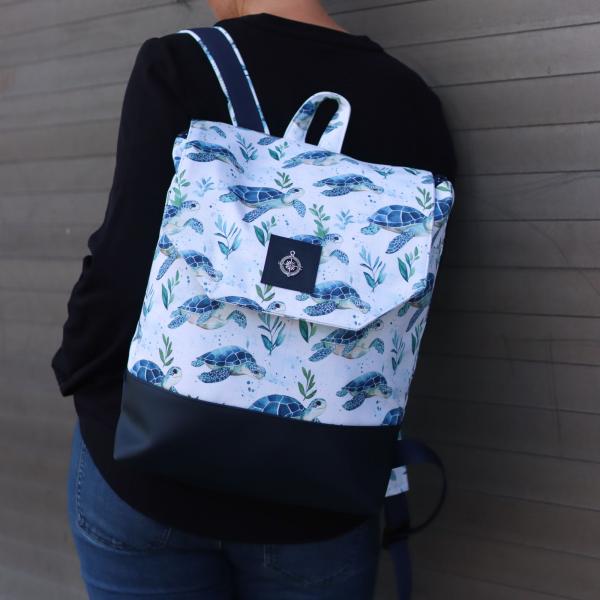 Nähbox Rucksack - Schildkröte