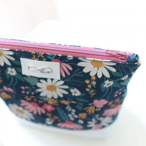 Nähbox große Kosmetiktasche - Wildblume