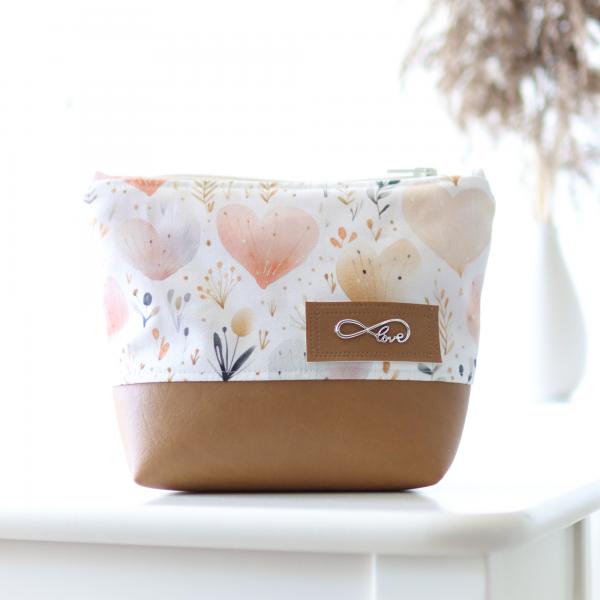 Nähbox Kosmetiktasche - Herzstück