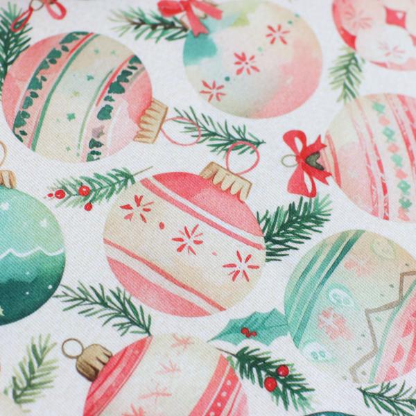 Preview: Canvas Eigenproduktion 'Weihnachtskugeln'