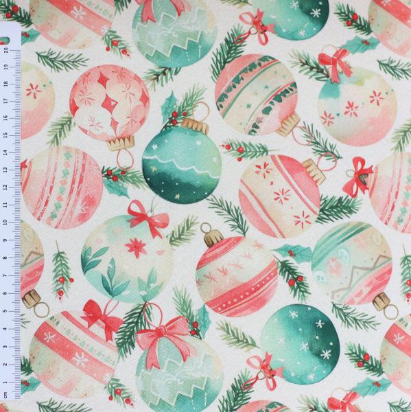 Preview: Canvas Eigenproduktion 'Weihnachtskugeln'