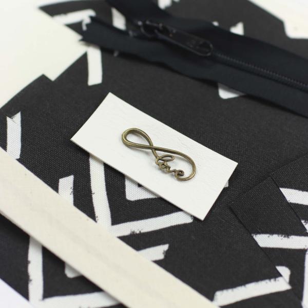 Nähset Boxybag 'Mini' - Black & White