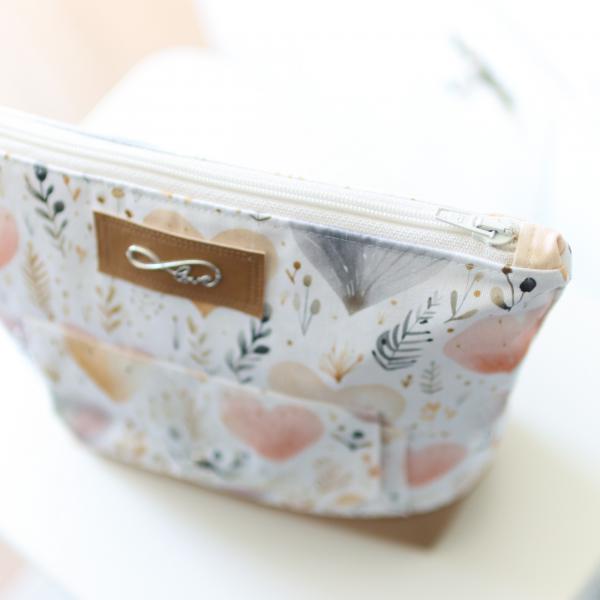Nähbox große Kosmetiktasche - Herzstück