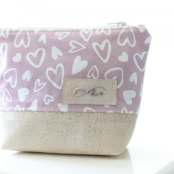 Nähbox Kosmetiktasche - Lieblingsstück rosa