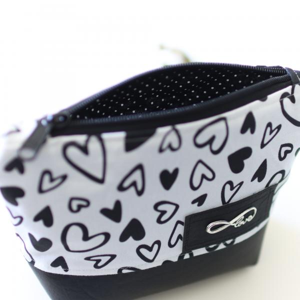 Nähbox Kosmetiktasche - Lieblingsstück schwarz