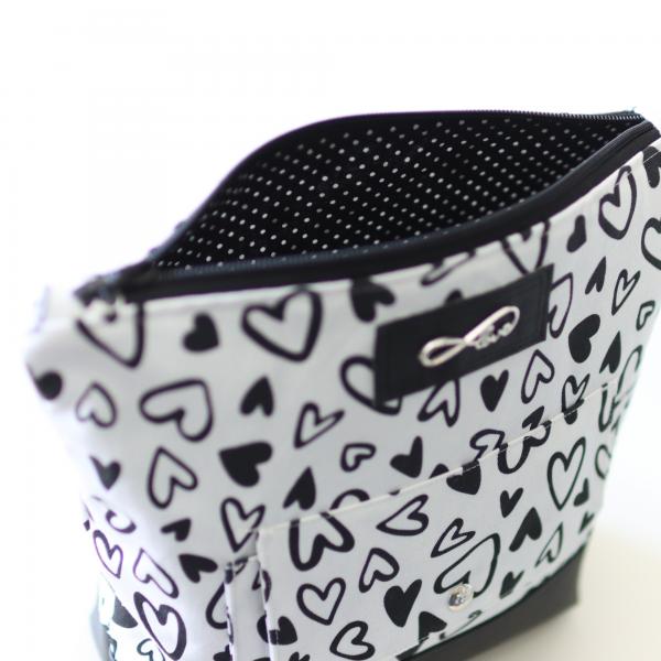 Nähbox große Kosmetiktasche - Lieblingsstück schwarz