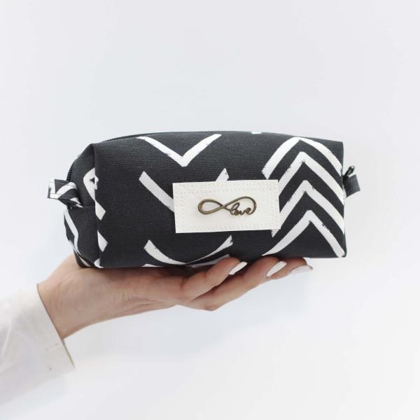 Preview: Boxybag 'Mini' - Black & White
