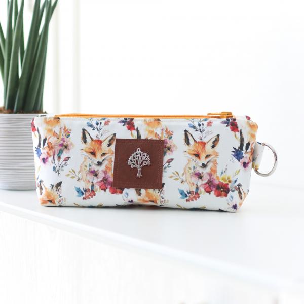 Nähset Zipperbag - Blütenfuchs