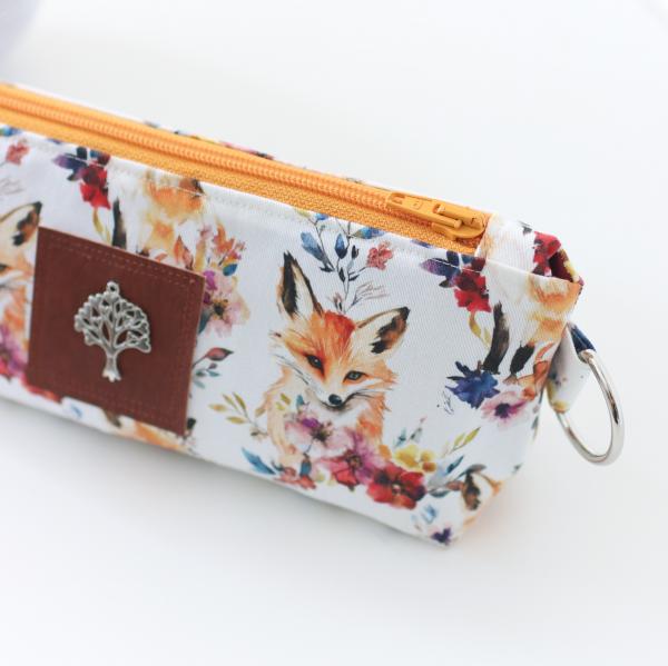 Nähset Zipperbag - Blütenfuchs