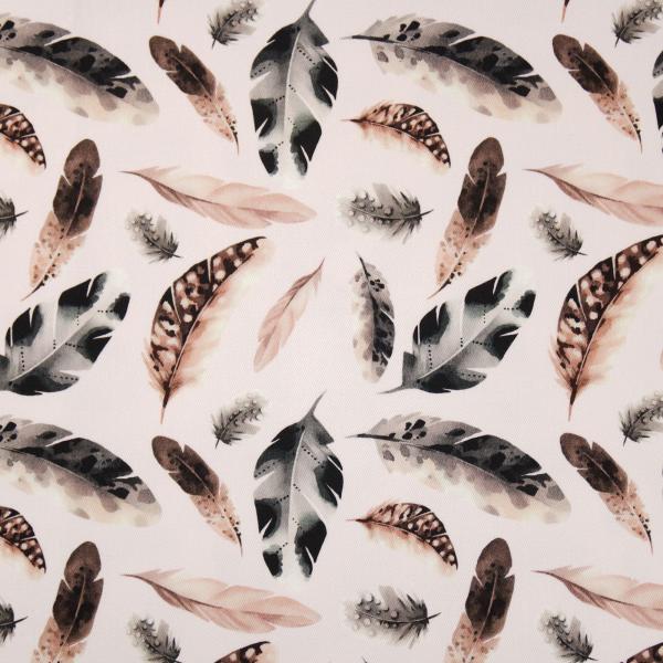 Canvas Eigenproduktion 'Feathers Nude'
