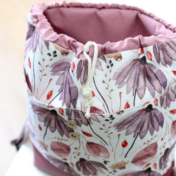Nähbox Rucksack - Purple