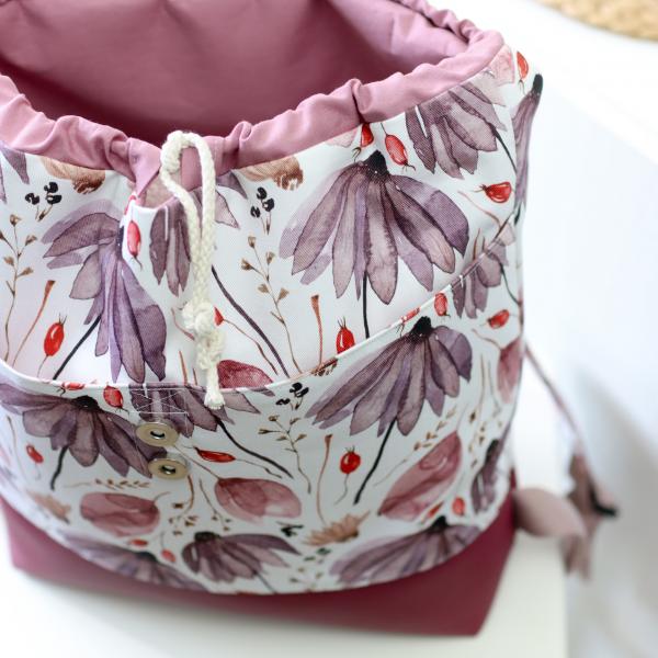 Nähbox Rucksack - Purple