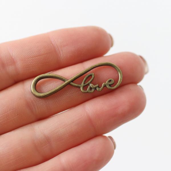 Love, antiksilber oder antikbronze