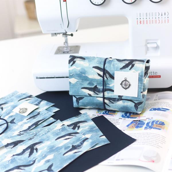 Nähset Minibag - Blauwal