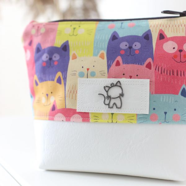 Nähbox Kosmetiktasche - Mietzekatze
