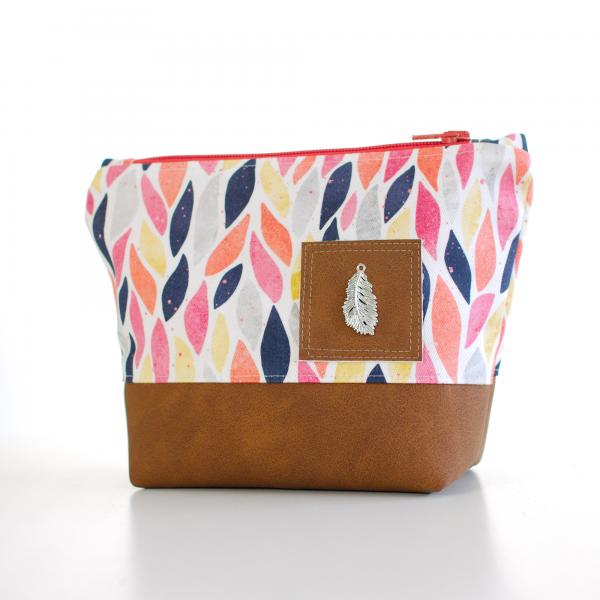 Nähbox Kosmetiktasche - Blattzweig