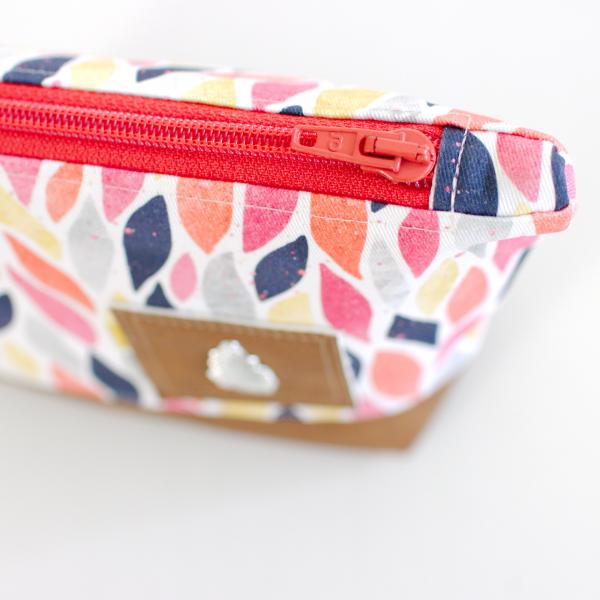 Nähbox Kosmetiktasche - Blattzweig