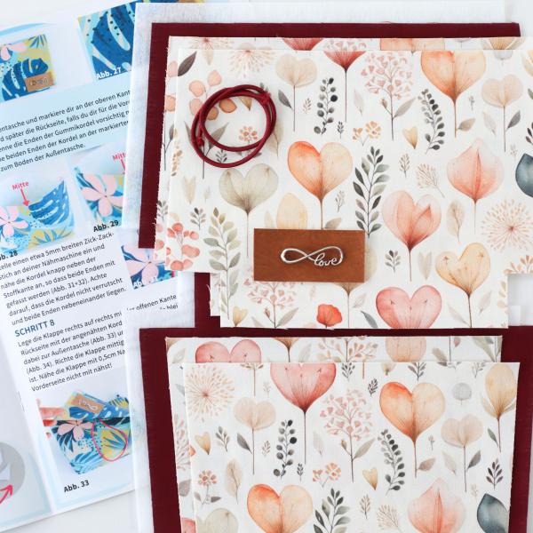 Preview: Nähset Minibag - Herzallerliebst