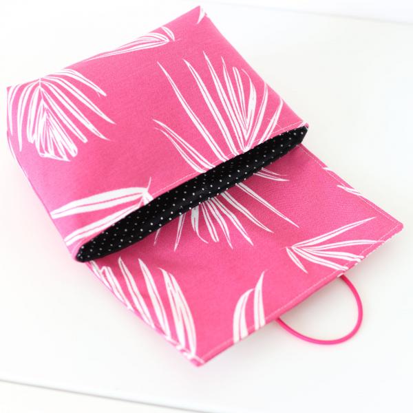 Nähset Minibag - Palmenblätter Pink