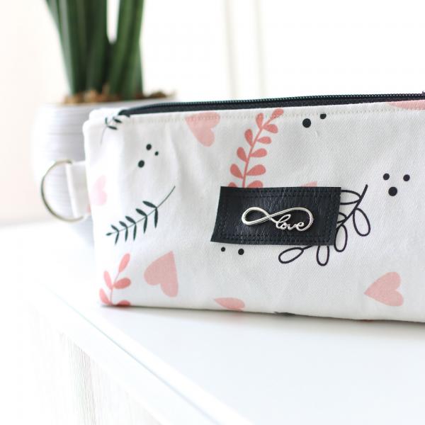 Nähset Zipperbag - Herzblatt
