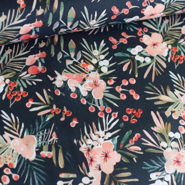 Canvas Eigenproduktion 'Winterflowers'