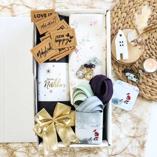 Preview: Weihnachtsbox mit Taschen-Nähset 'Katie'