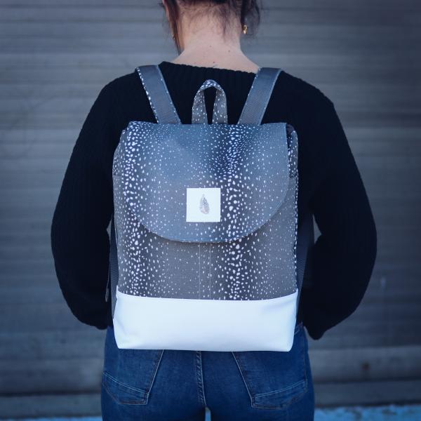 Nähbox Rucksack - Wild Grey