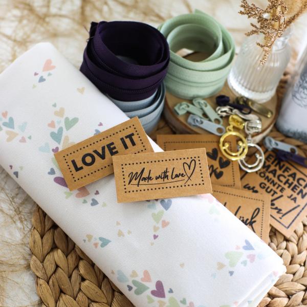 Weihnachtsbox mit Taschen-Nähset 'Katie'