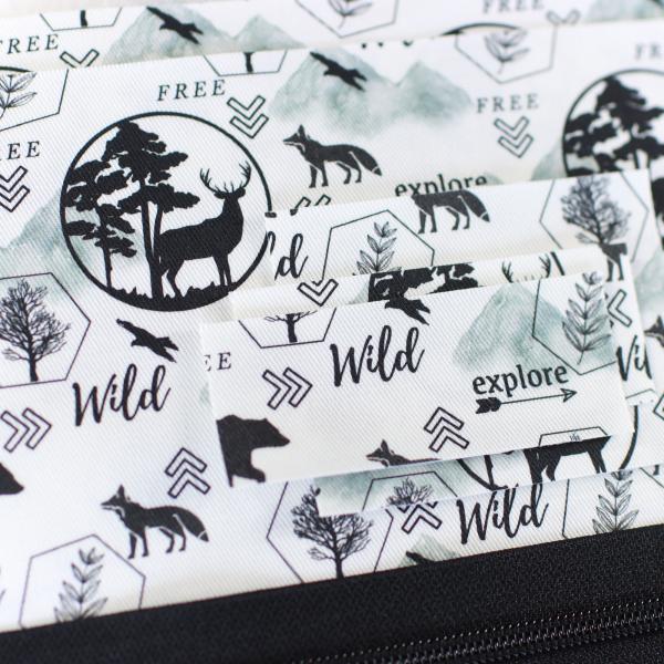 Nähset Zipperbag - Wildlife