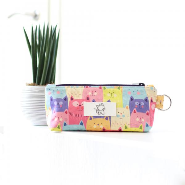 Nähset Zipperbag - Mietzekatze