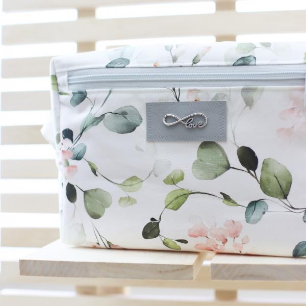 Nähset Boxybag 'Maxi' - Eukalyptus korall