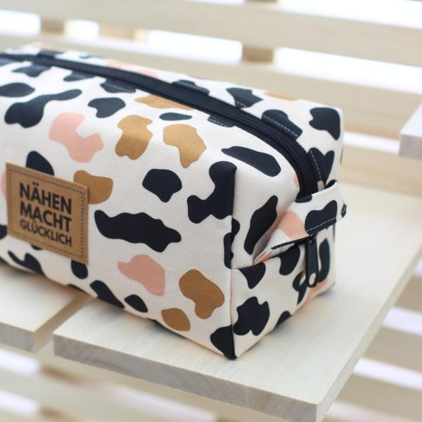 Nähset Boxybag 'Medium' - Leo inkl. Labelset 'Nähliebe'